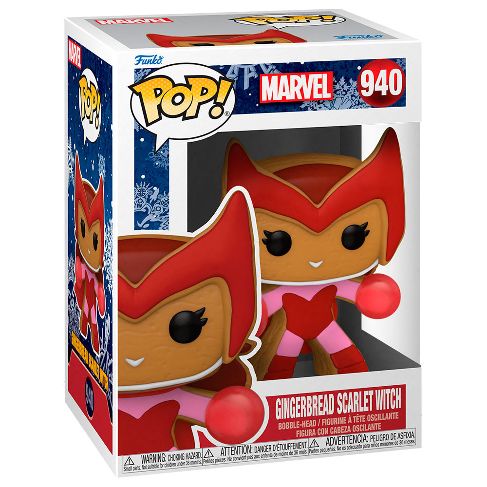 Figura POP Marvel Holiday Scarlet Witch 940 FUNKO POP - 2