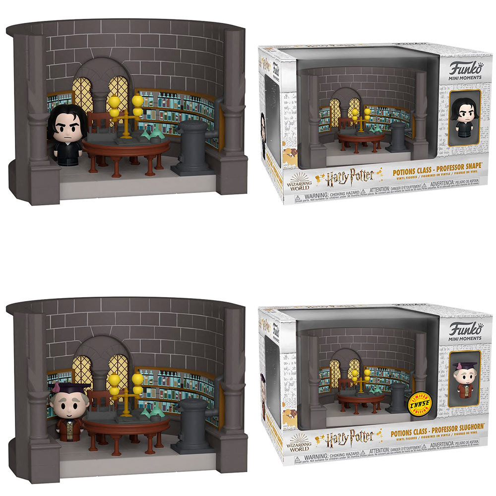 Figura Mini Moments Harry Potter Professor Snape with Slughorn Chase FUNKO POP - 1