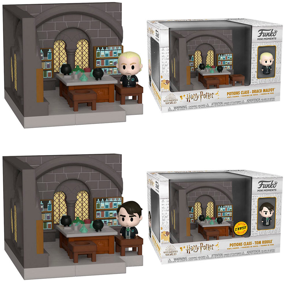 Mini Moments Figure Harry Potter Draco with Tom Chase FUNKO POP - 1
