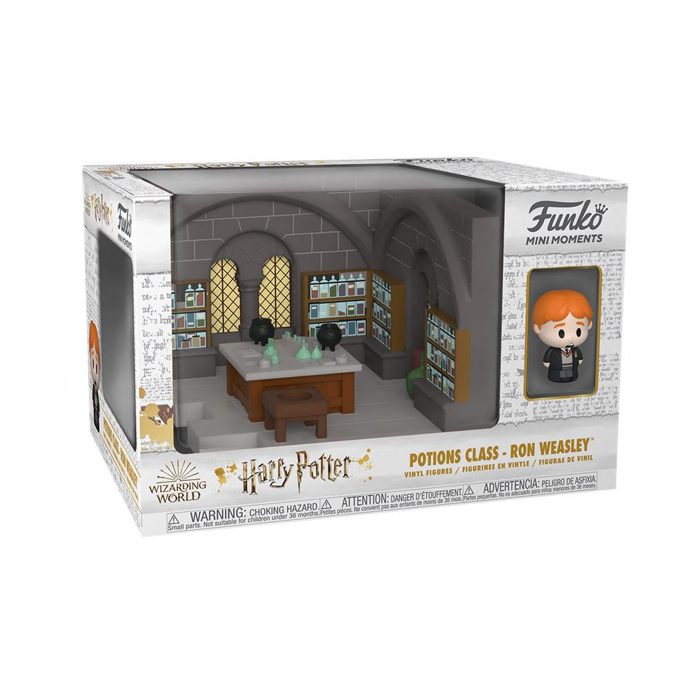 Figura Mini Moments Harry Potter Ron with Neville Chase FUNKO POP - 3
