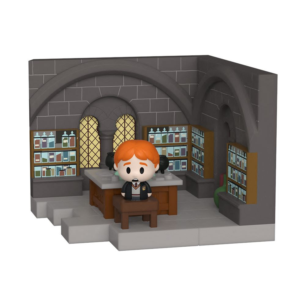 Mini Moments Figure Harry Potter Ron with Neville Chase FUNKO POP - 5