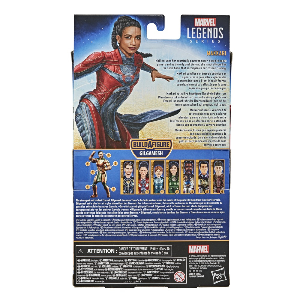 Figura Eternos Makkari Marvel Legends 15cm HASBRO - 4