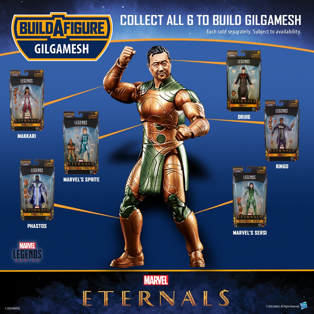 Eternals Sersi Marvel Legends Figure 15cm HASBRO - 7