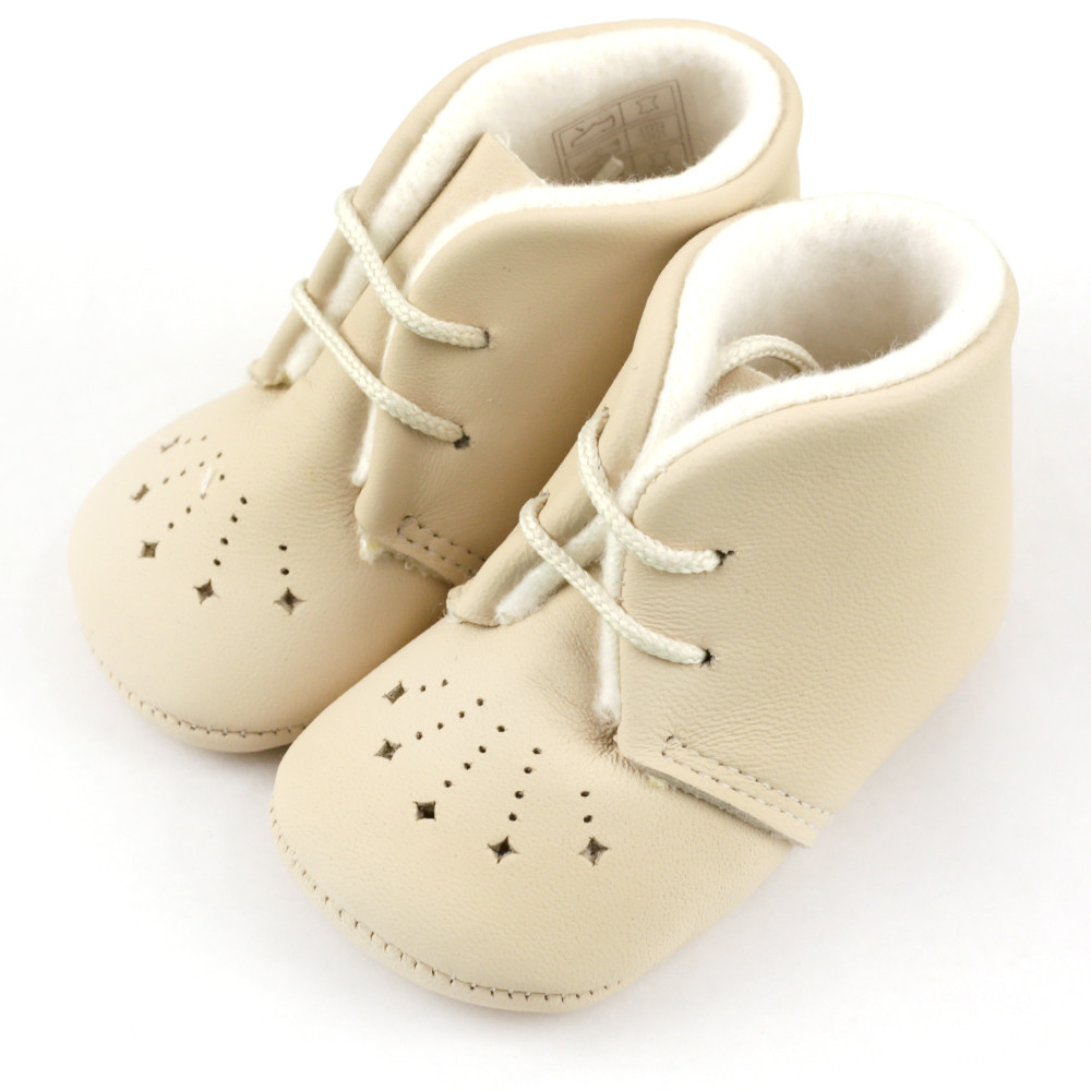 BABY BOYS AND GIRLS LEATHER SHOES CUQUITO - 1