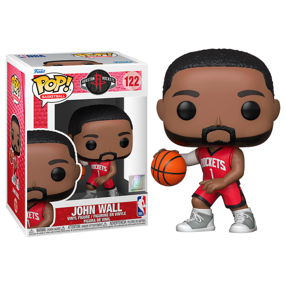 POP Figure NBA Rockets John Wall Red Jersey 122 FUNKO POP - 1