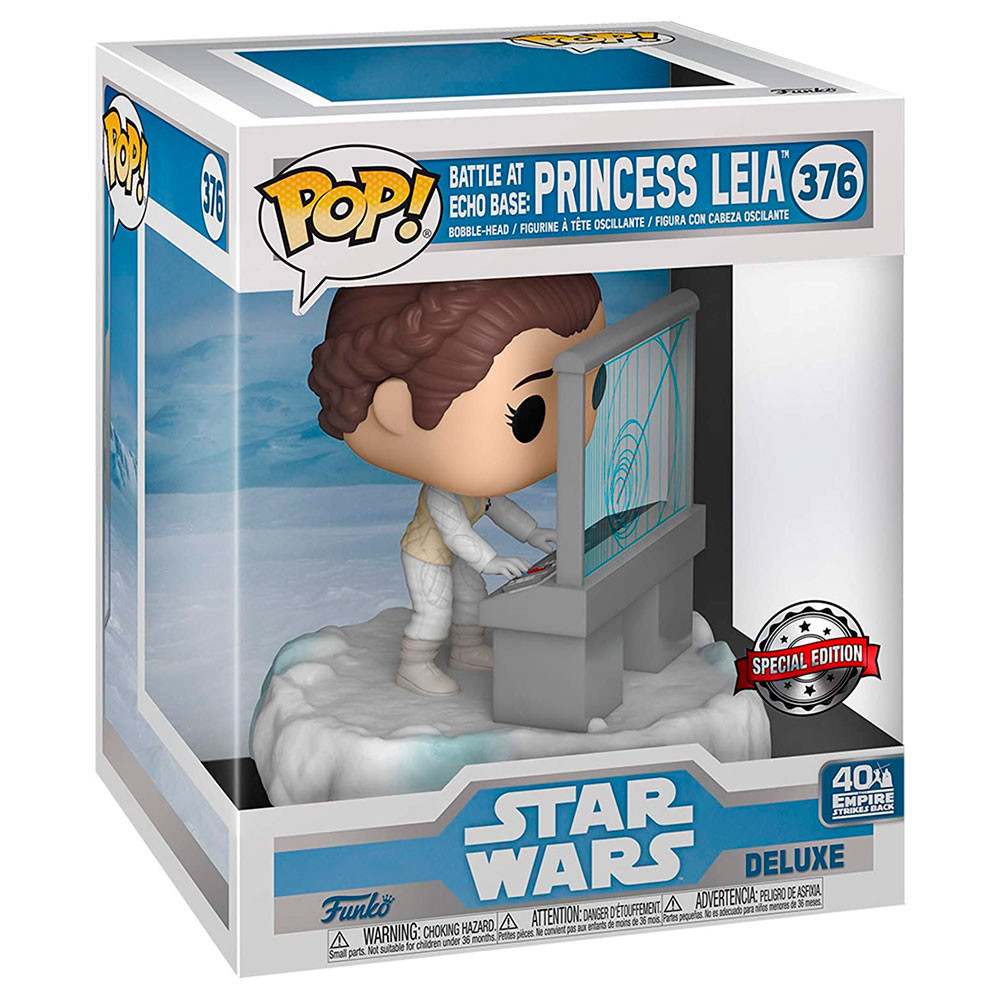POP Figure Star Wars Princesa Leia Battle At Echo Base Exclusivo 376 FUNKO POP - 3