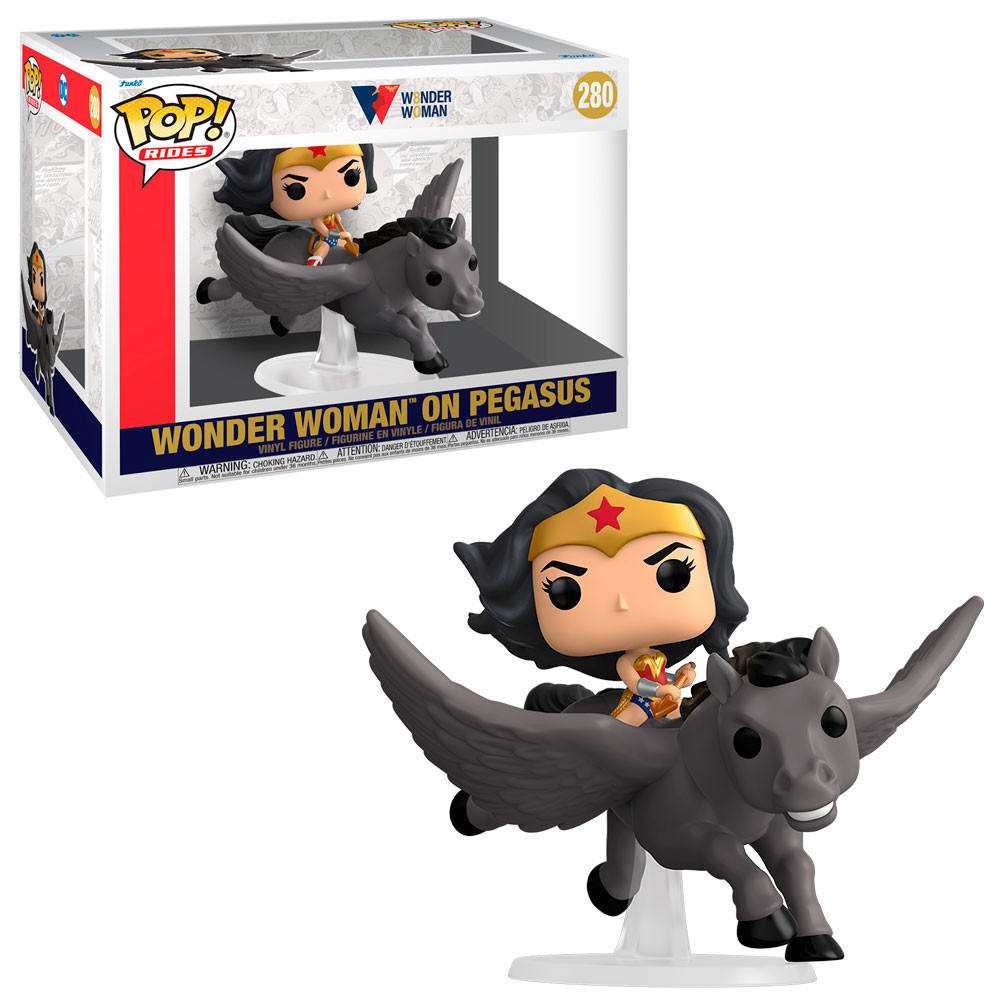 Figura POP DC Comics Wonder Woman on Pegasus 280 FUNKO POP - 1