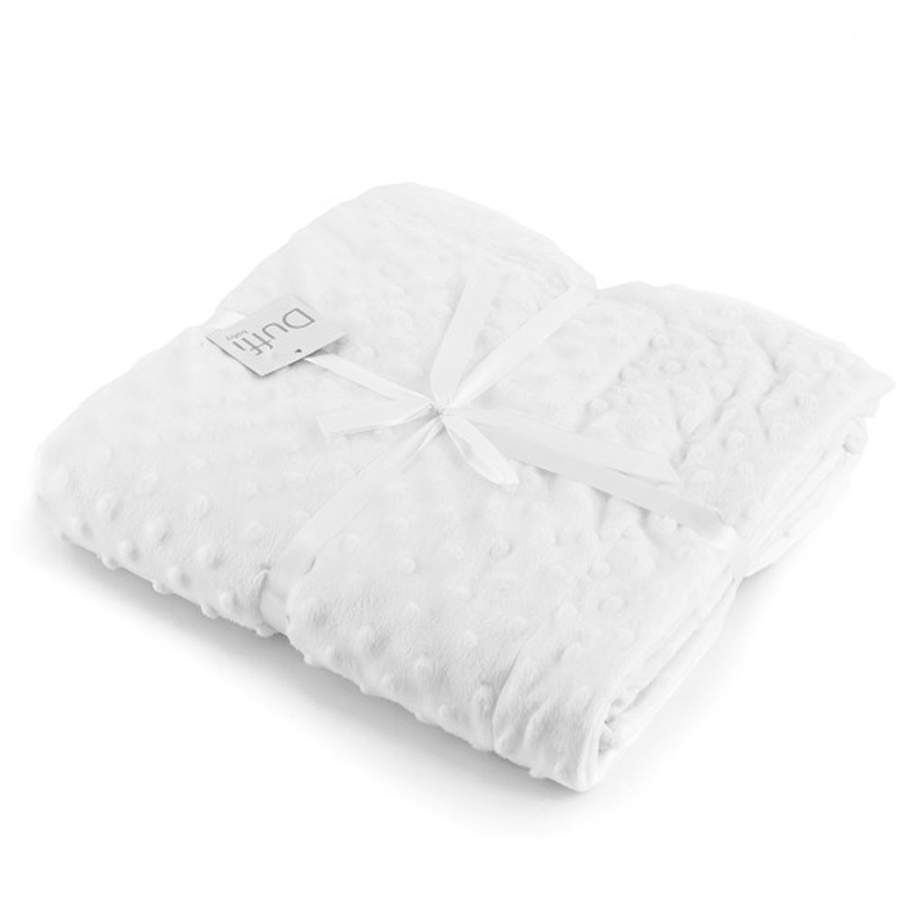 Baby Blanket Topitos White Duffi 80x110cm DUFFI - 1