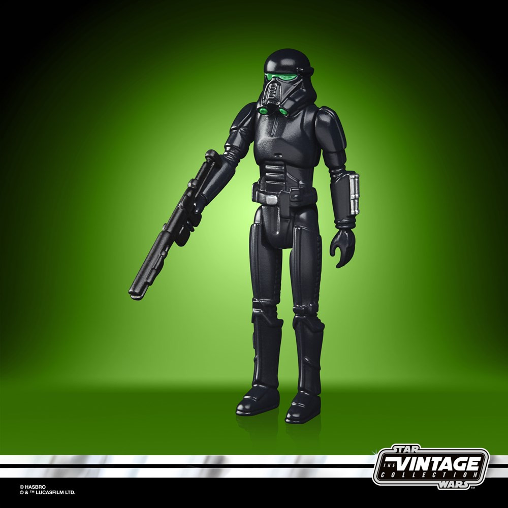 Figura The Mandalorian  Imperial Death Trooper Retro Star Wars 9,5cm HASBRO - 4