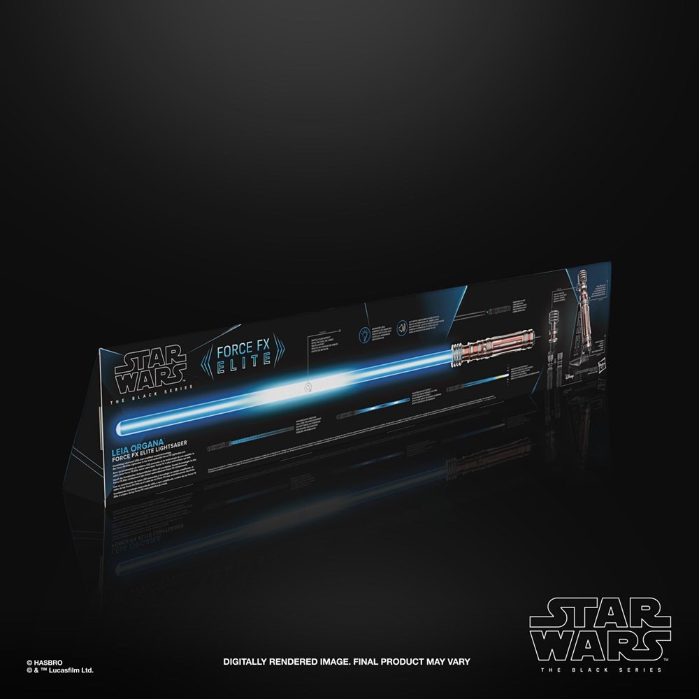 Replica Sable Leia Organa Force FX Star Wars HASBRO - 10