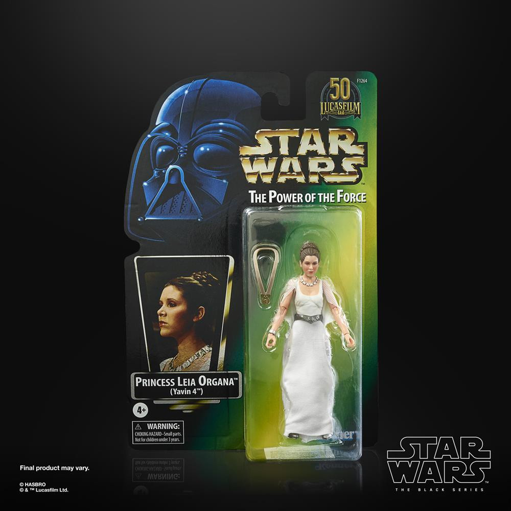 Princess Leia Organa Yavin 4 Star Wars The Black Series Figure 15cm HASBRO - 7