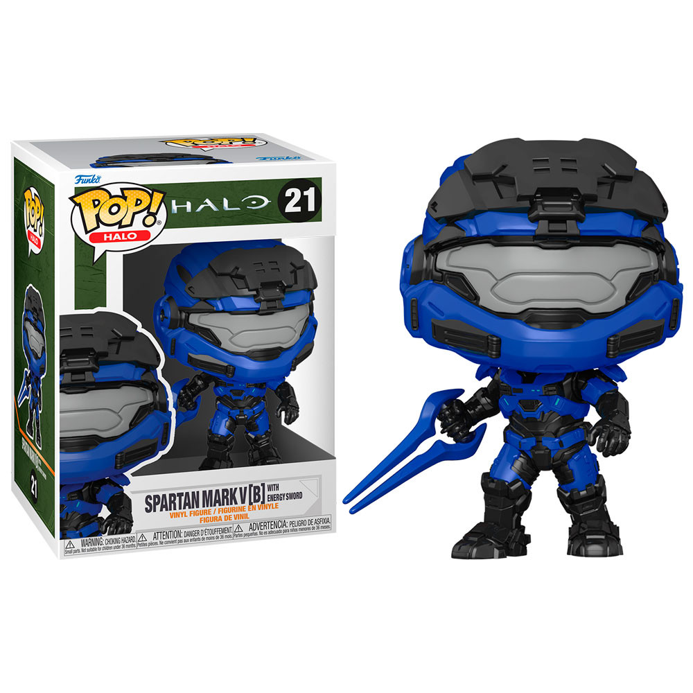 Figura POP Halo Infinite Mark V with Blue Sword with Chase 21 FUNKO POP - 2