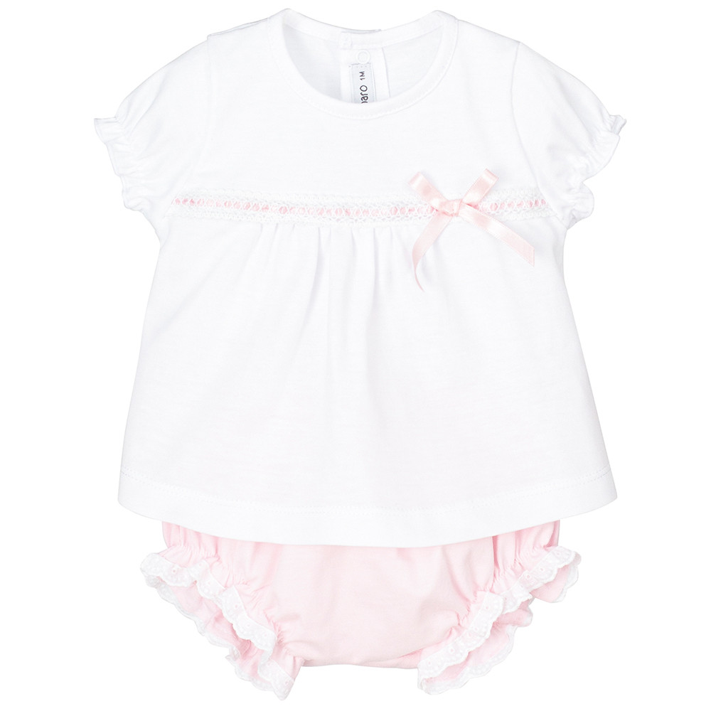 GIRLS BLOUSE  AND NAPPY COVER CALAMARO - 1