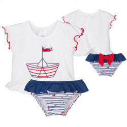 GIRLS SWIM WEAR BOAT CALAMARO - 1