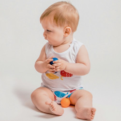 BOYS SWIM WEAR FISHES CALAMARO - 1