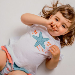 GIRLS SWIM WEAR STARFISH CALAMARO - 1