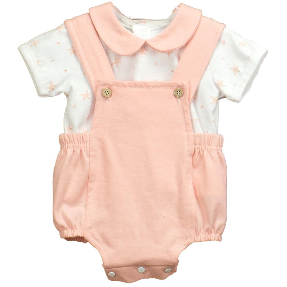 BABY GIRLS ROMPER AND BLOUSE PACIFIC PRINTED BABIDU - 1