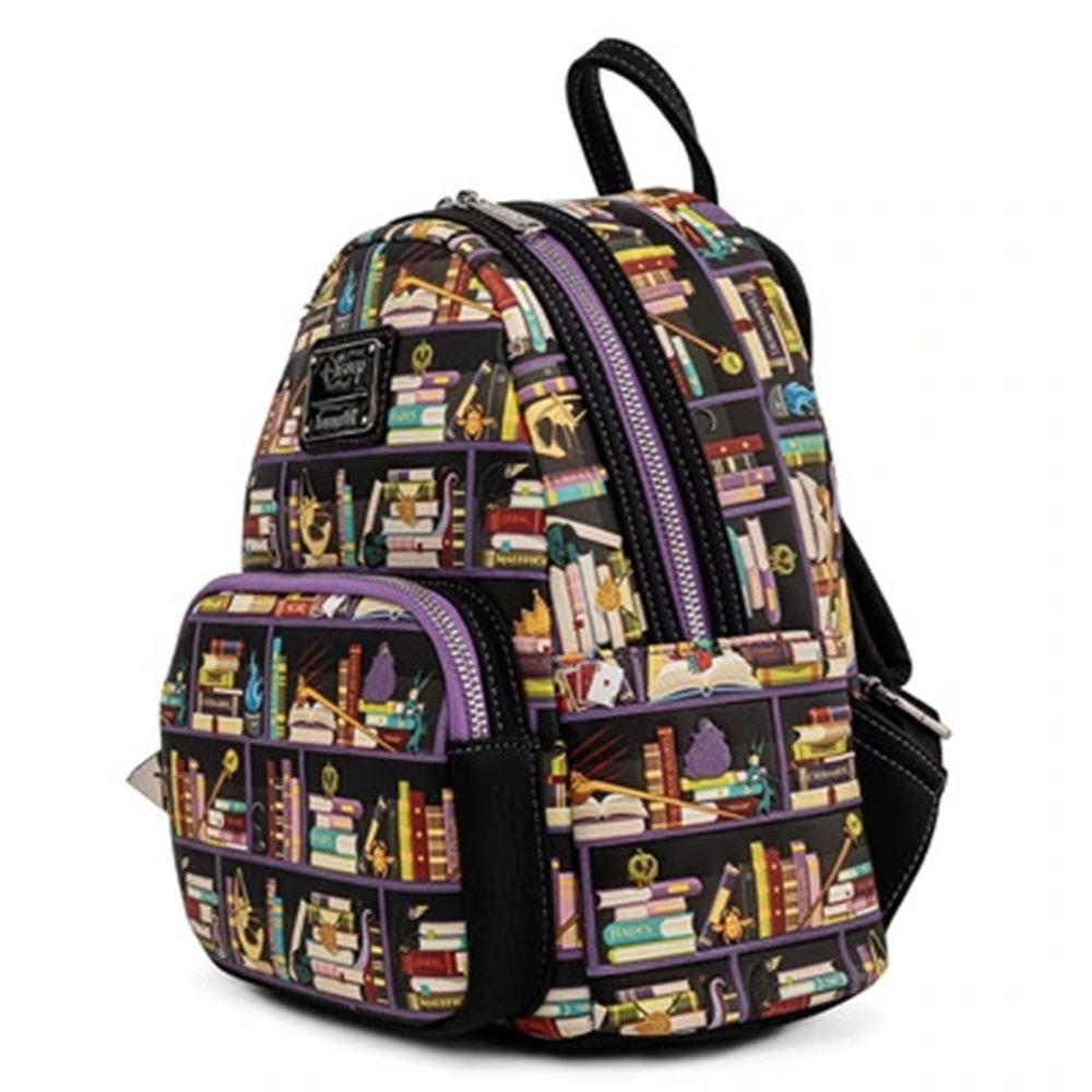 Disney Villains Books Mini Backpack LOUNGEFLY - 2