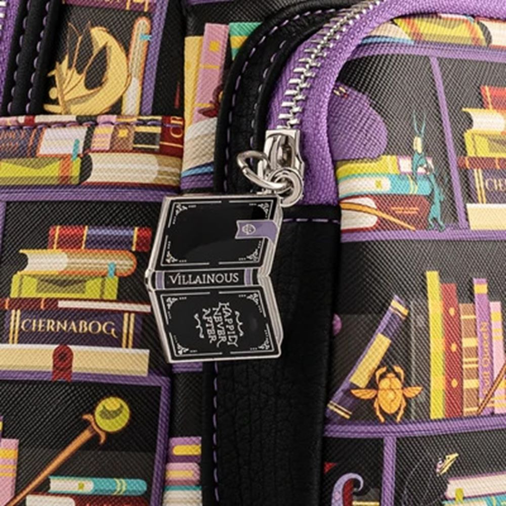 Disney Villains Books Mini Backpack LOUNGEFLY - 5