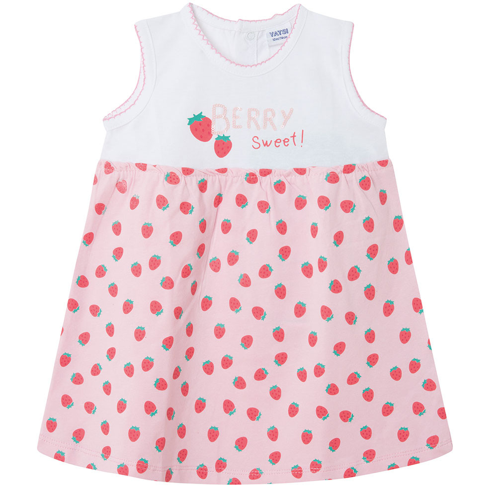 GIRLS STRAWBERRY PRINT DRESS YATSI - 1