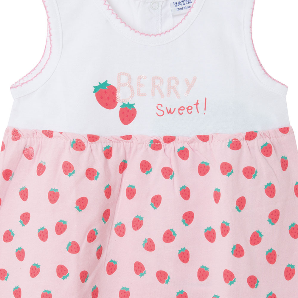 GIRLS STRAWBERRY PRINT DRESS YATSI - 2