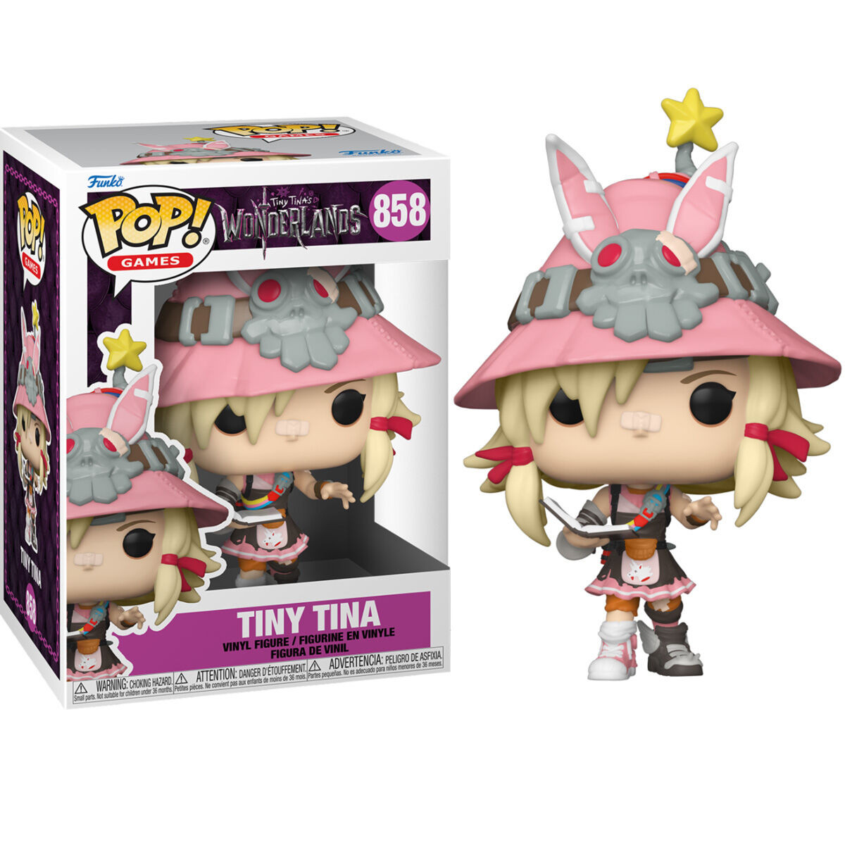 Figura POP Wonderland Tiny Tinas Tiny Tina FUNKO POP - 1