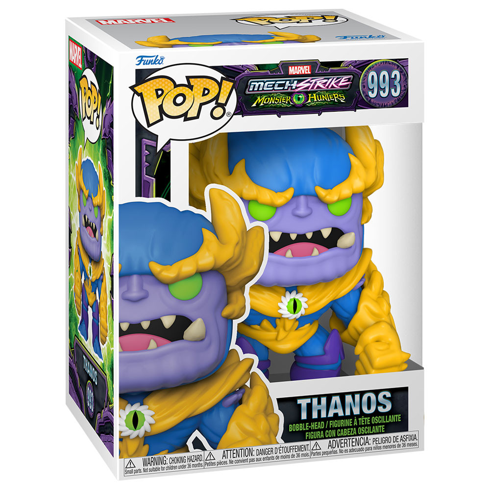 Figura POP Marvel Monster Hunters Thanos 993 FUNKO POP - 3