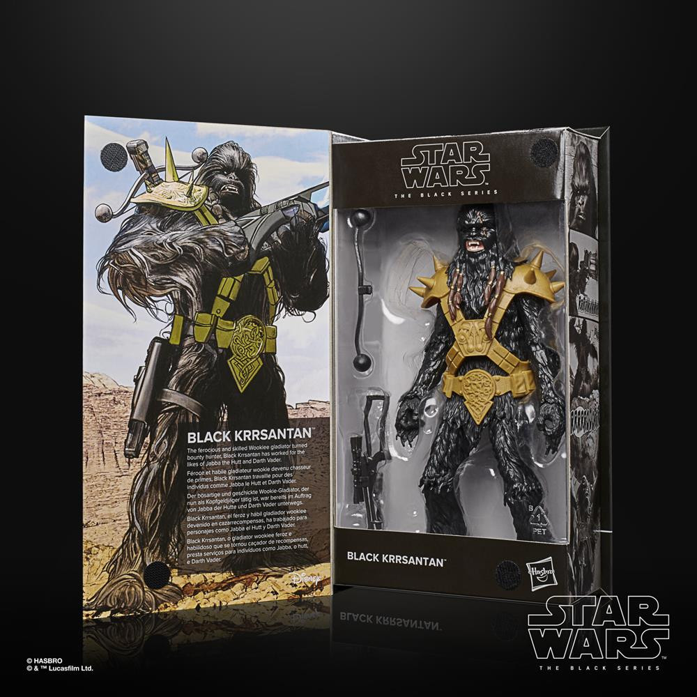 Black Krrsantan Mandalorian Star Wars figure 15cm HASBRO - 15