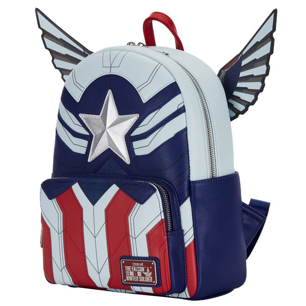 Loungefly Falcon Captain America Cosplay Mini Backpack LOUNGEFLY - 3