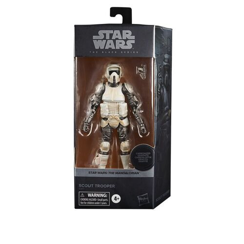 Figura Star Wars Carbonized Scout Trooper 15cm HASBRO - 1