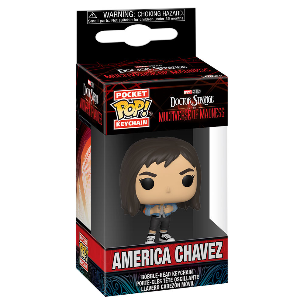 Keychain Pocket POP Doctor Strange America Chavez Multiverse of Madness FUNKO POP - 3