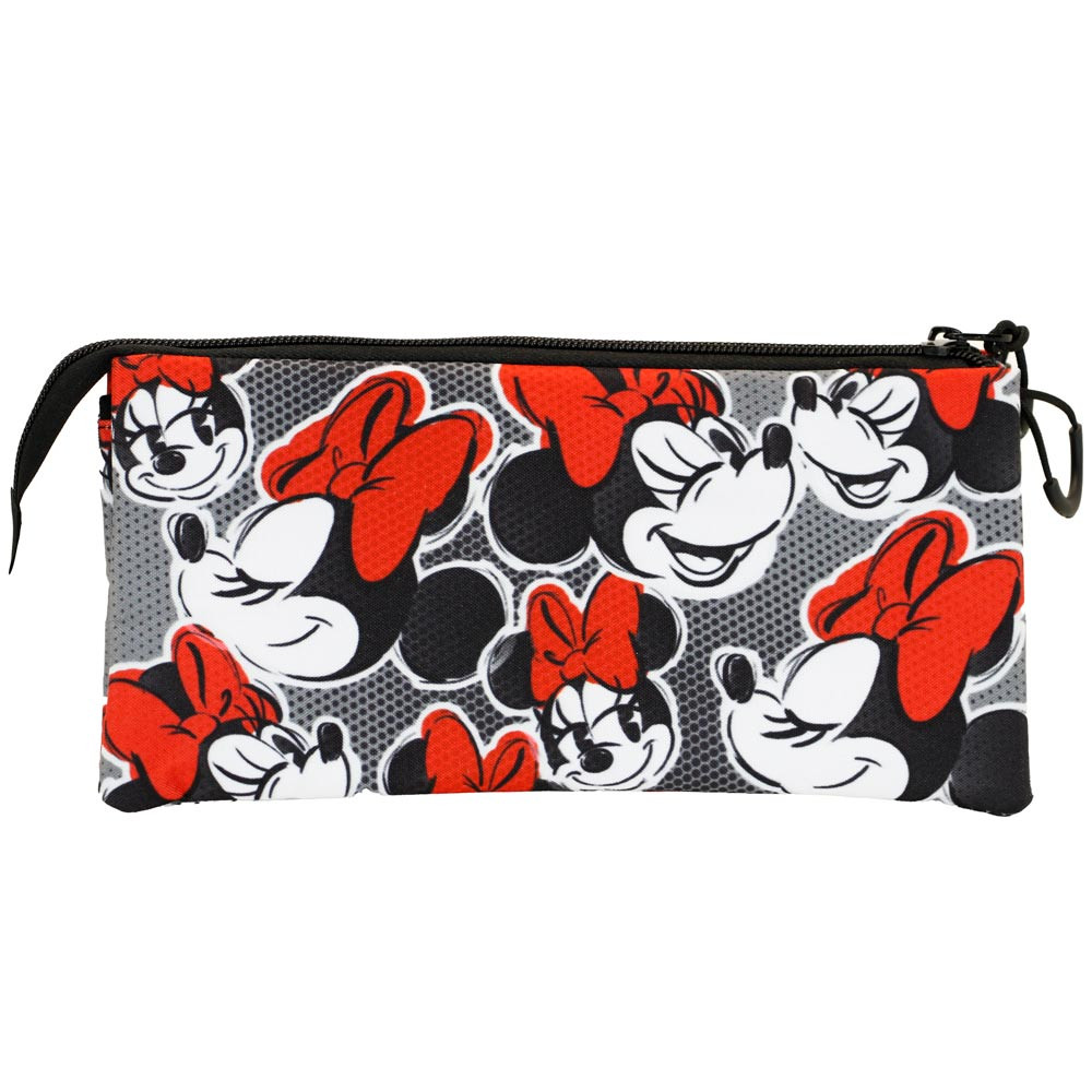 Lashes Minnie Mouse Disney Triple Pencilcase KARACTERMANIA - 3