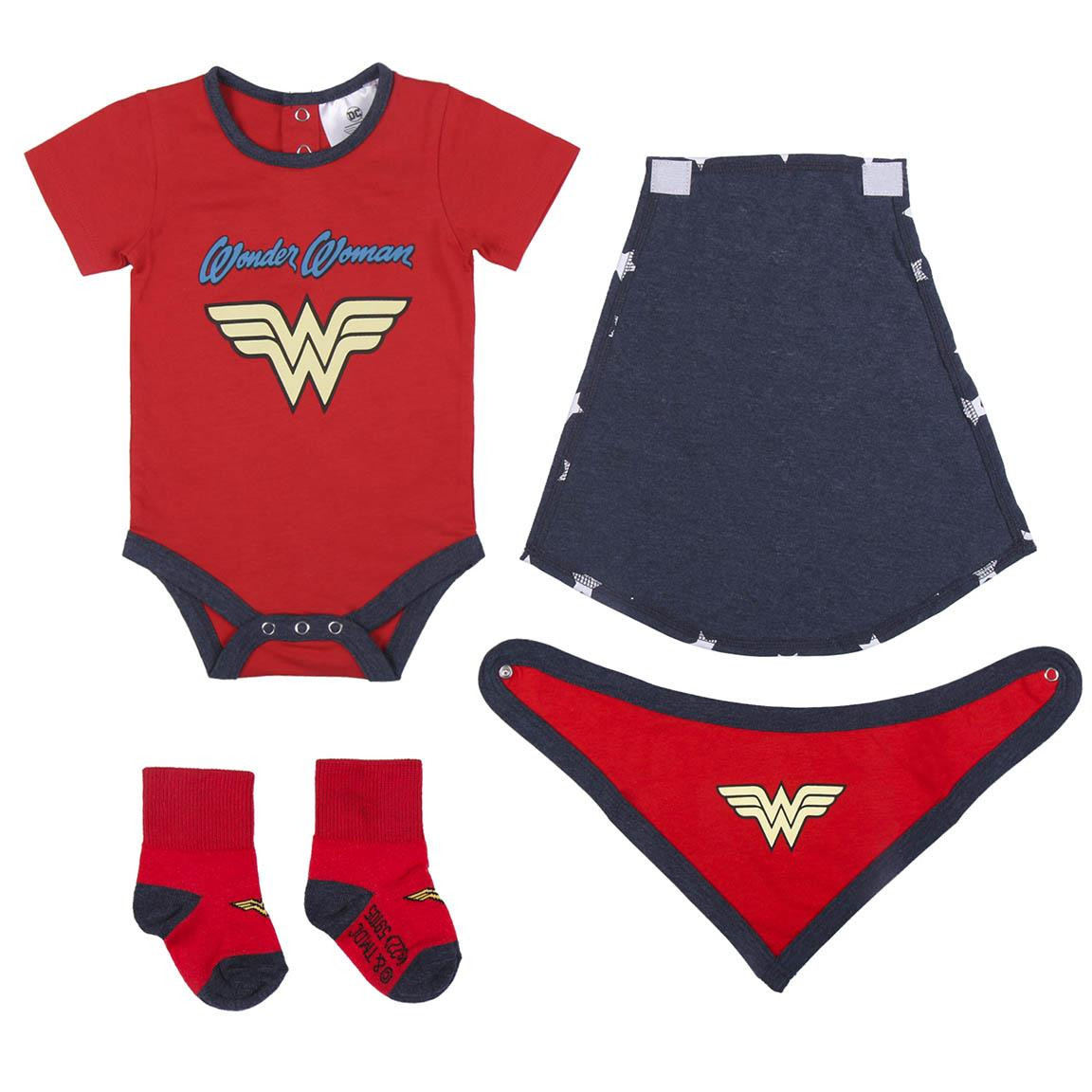 DC Comics Wonder Woman Baby Gift Set CERDA - 1
