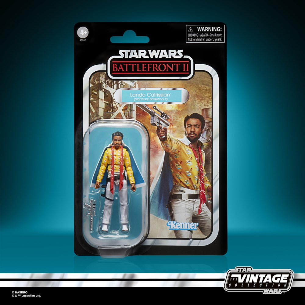 Figura Lando Calrissian Battlefront II Star Wars Vintage 9,5cm HASBRO - 12