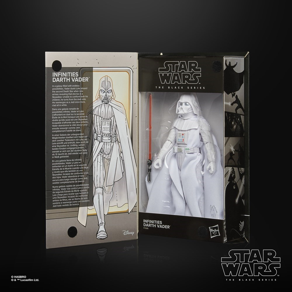 Figura Infinities Darth Vader Star Wars Vintage 9,5cm HASBRO - 6
