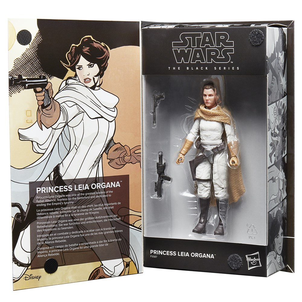 Figura Princess Leia Organa Star Wars Vintage 9,5cm HASBRO - 1