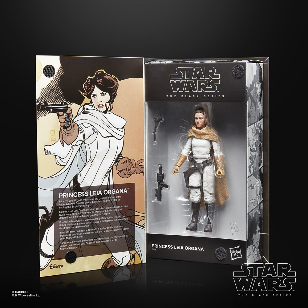 Figura Princess Leia Organa Star Wars Vintage 9,5cm HASBRO - 6