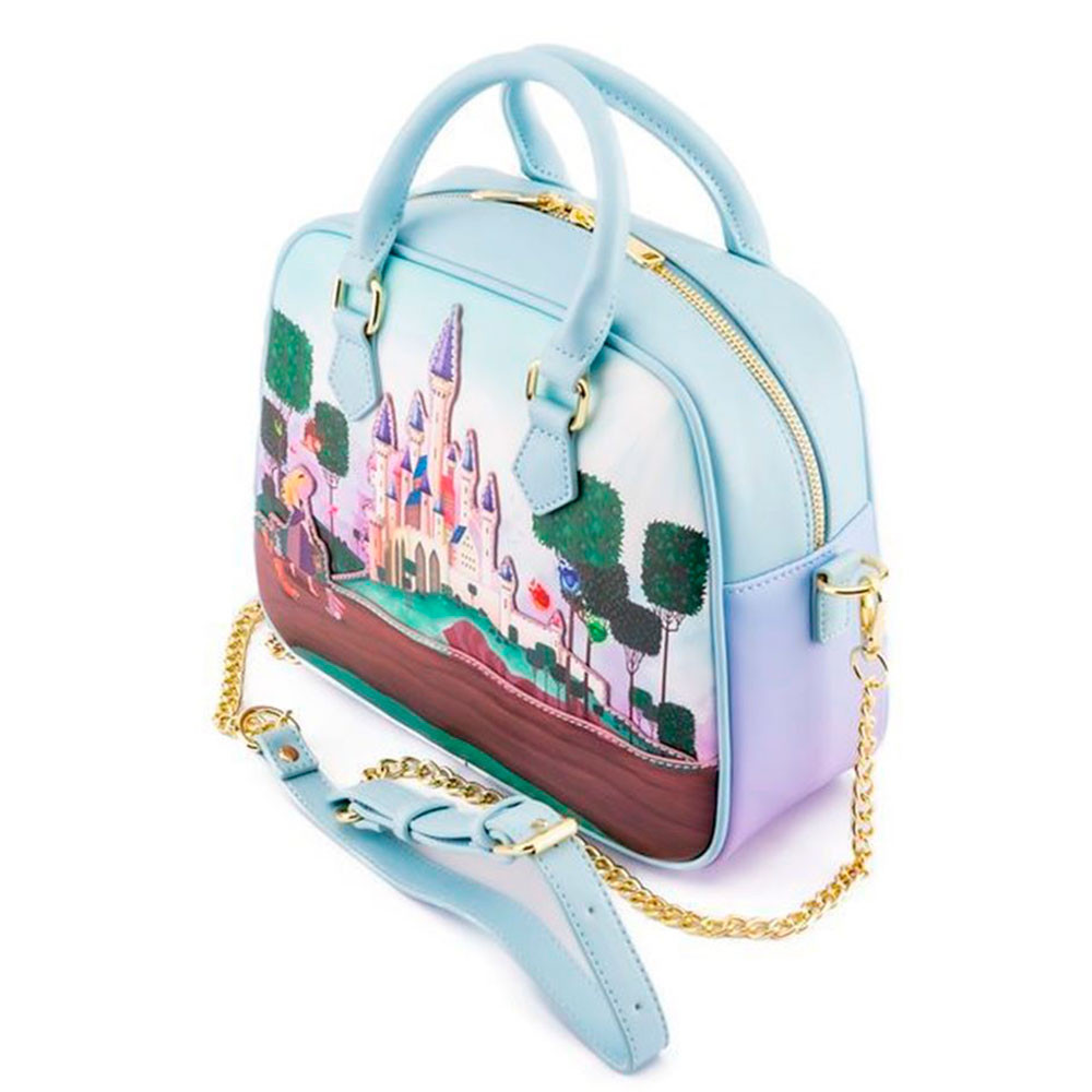 Disney Sleeping Beauty Castle Crossbody Bag LOUNGEFLY - 1