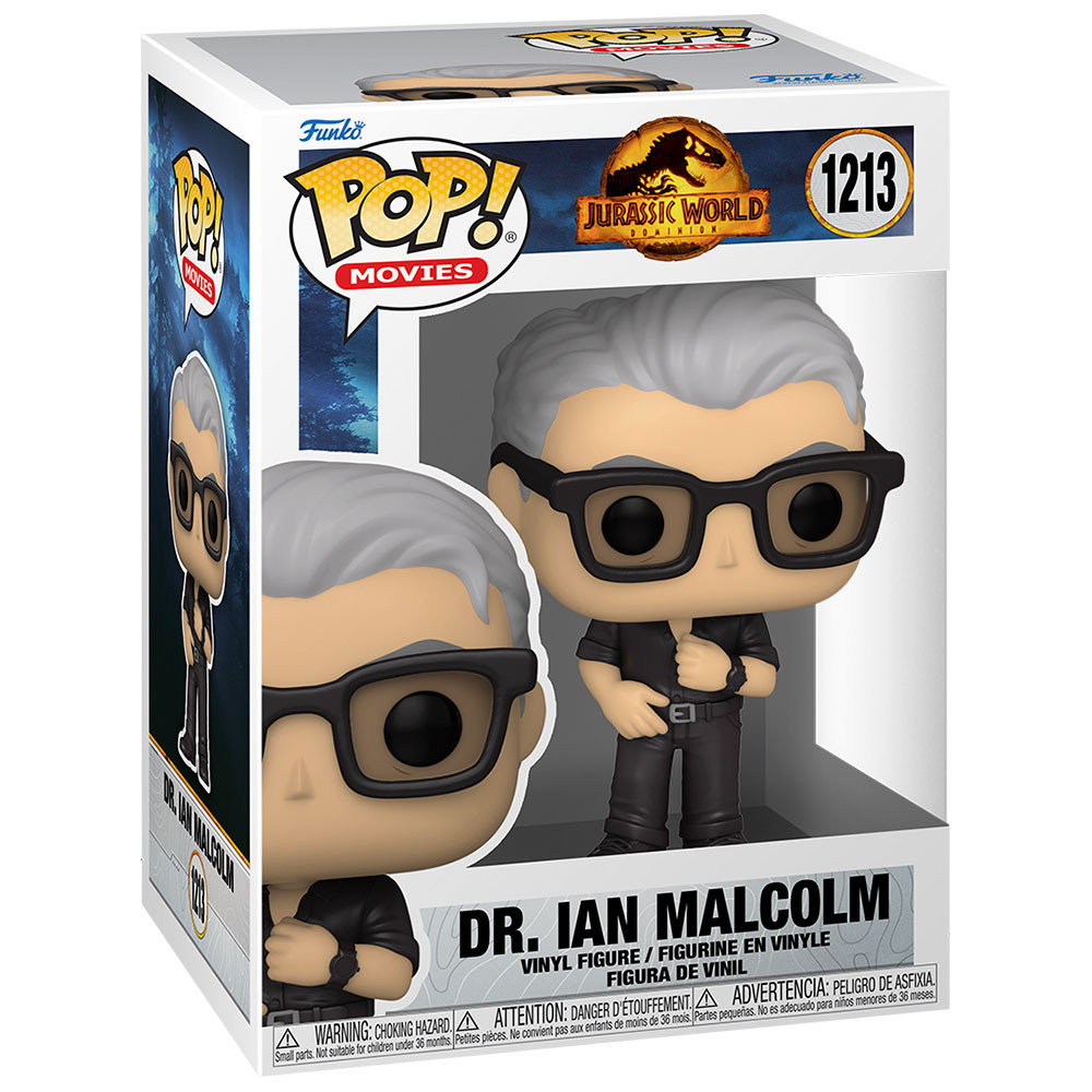 POP Figure Jurassic World Dr Ian Malcolm 1213 FUNKO POP - 2