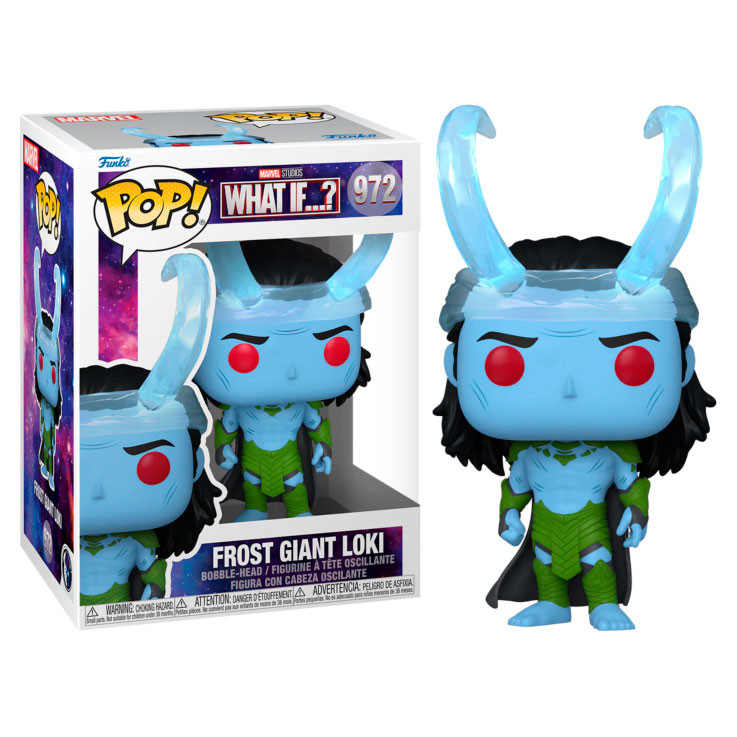 POP Figure Marvel What If Frost Giant Loki 972 FUNKO POP - 1