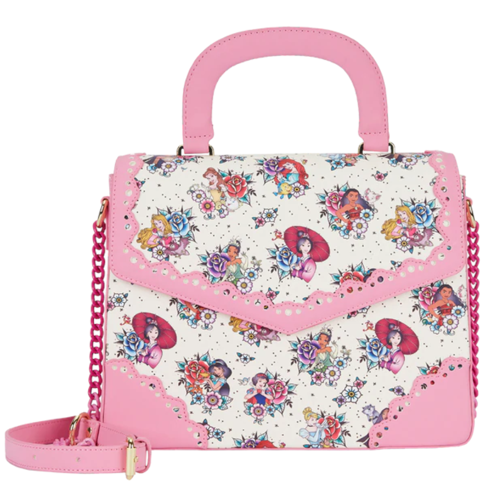 Disney Princess Tatoo Crossbody Bag LOUNGEFLY - 2