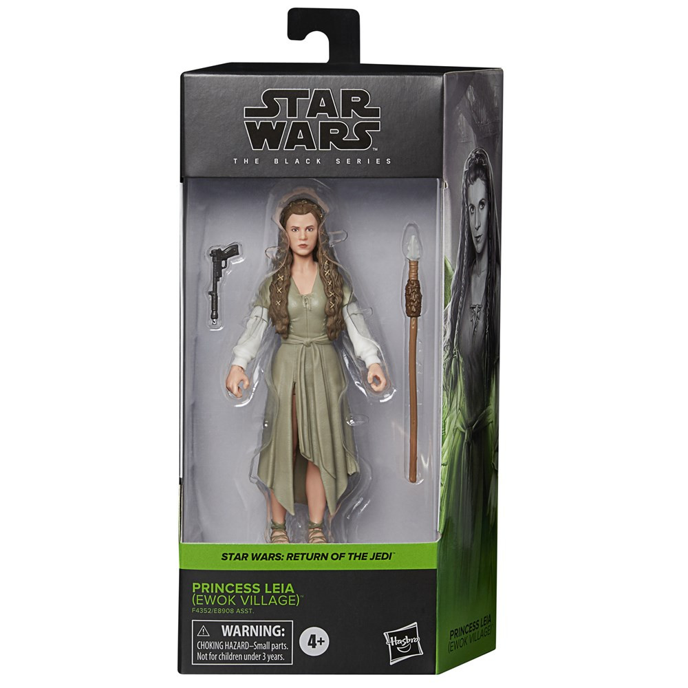 Princess Leia Ewok Village Star Wars Black Series Figure 15cm HASBRO - 1