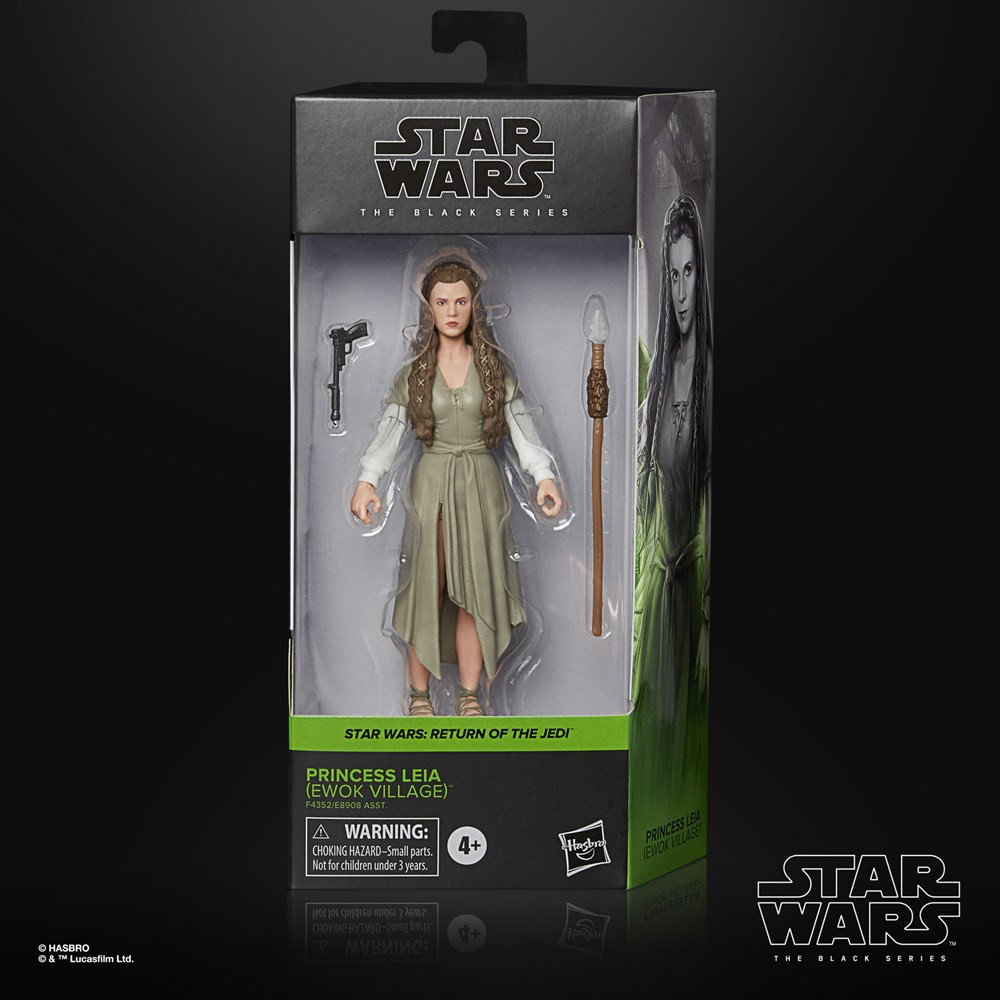 Princess Leia Ewok Village Star Wars Black Series Figure 15cm HASBRO - 7
