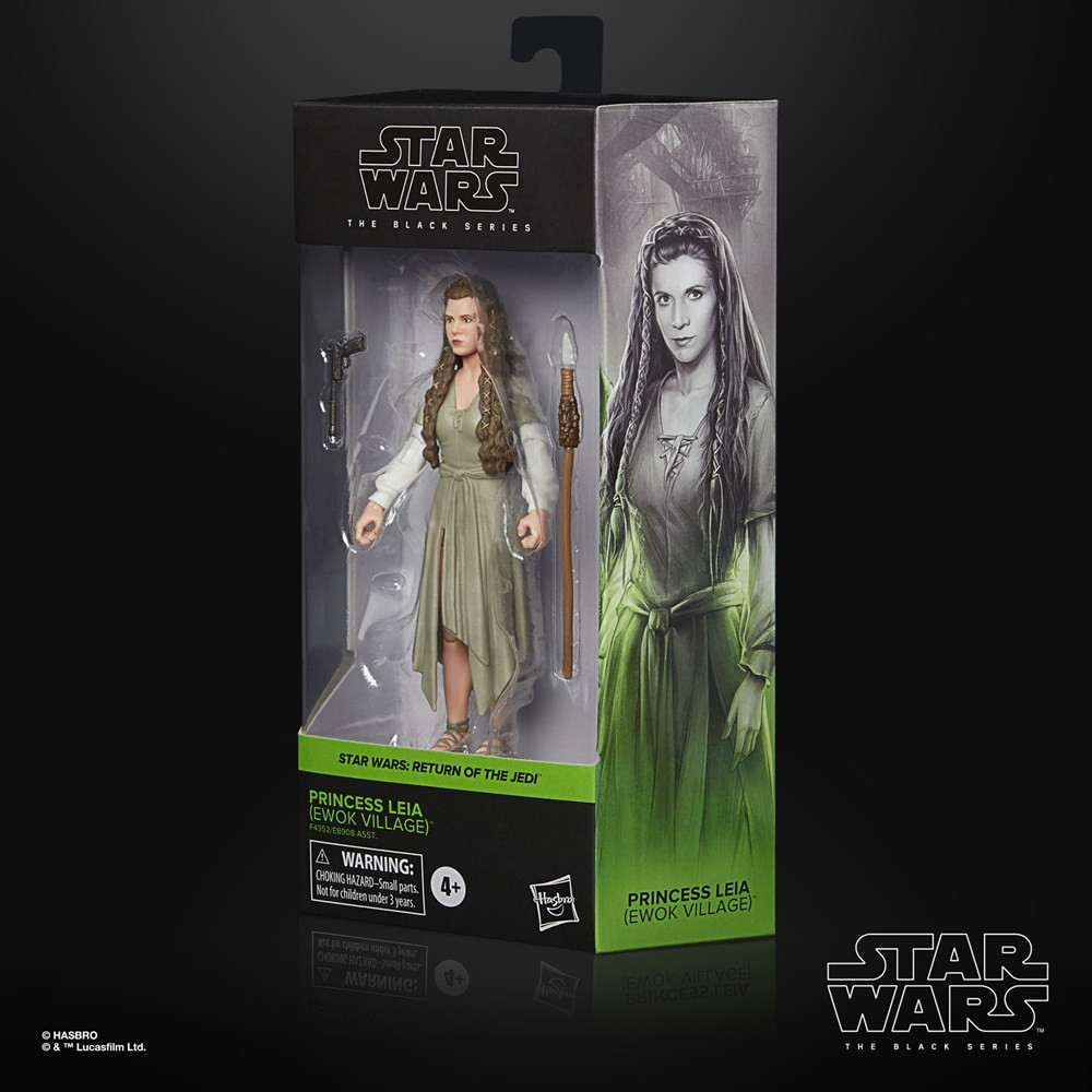 Princess Leia Ewok Village Star Wars Black Series Figure 15cm HASBRO - 8