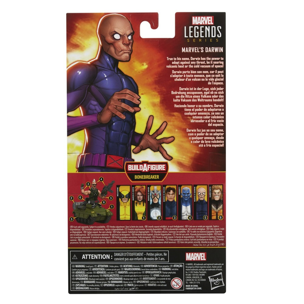 Figura X-Men Marvels Darwin Marvel Legends 15cm HASBRO - 7
