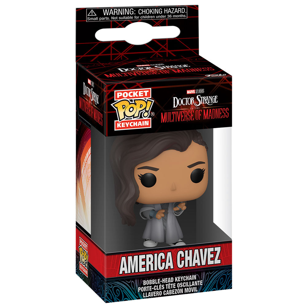 Keychain Pocket POP Doctor Strange America Chavez Multiverse of Madness FUNKO POP - 1