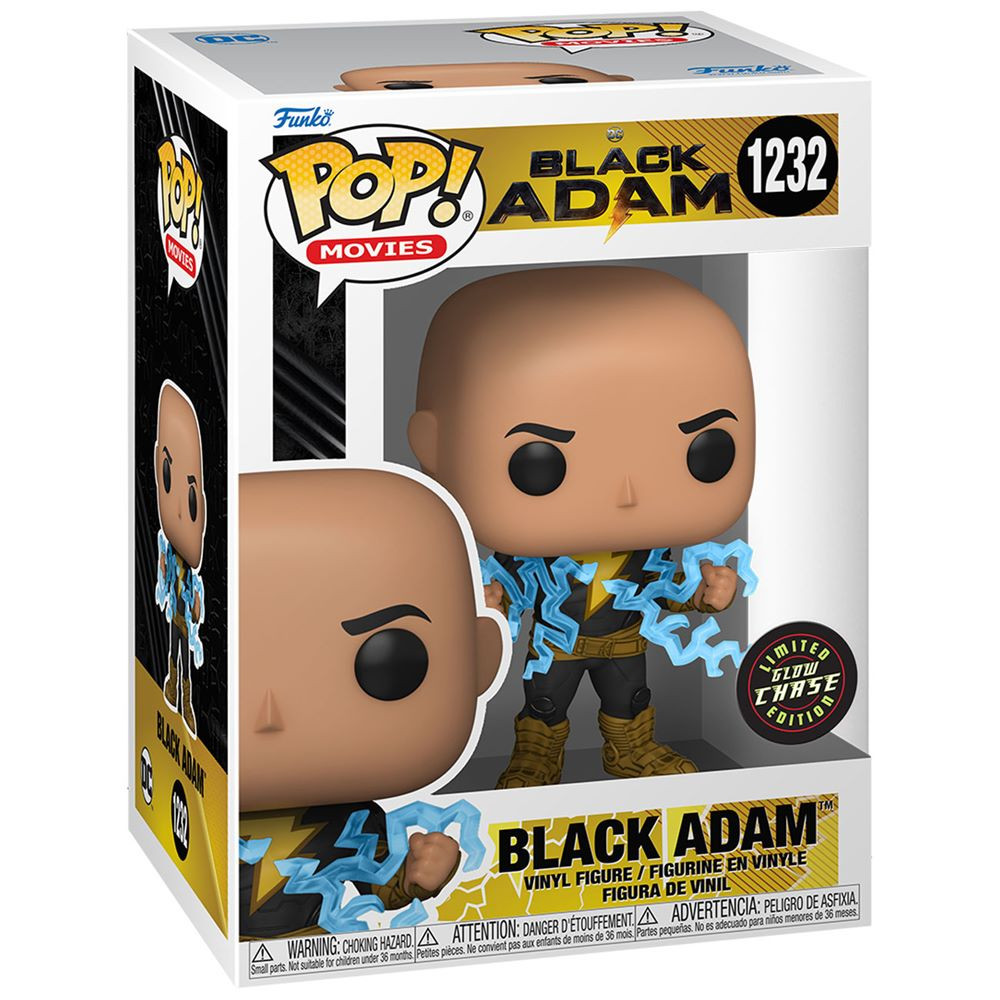 Figura POP Black Adam with Glow Chase 1232 FUNKO POP - 7