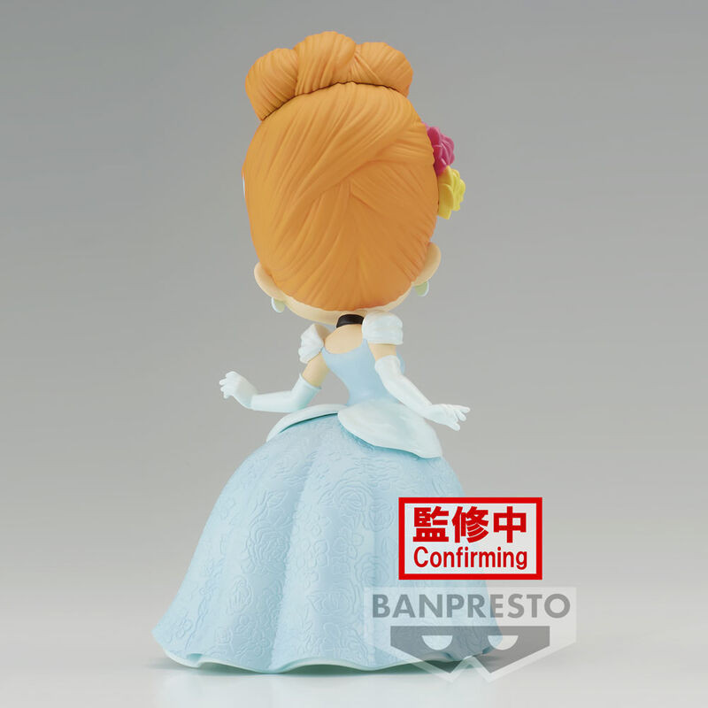 Disney Characters Flower Style Cinderella Ver.A Q posket figure 14cm BANPRESTO - 3