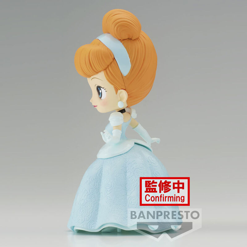 Disney Characters Flower Style Cinderella Ver.A Q posket figure 14cm BANPRESTO - 4