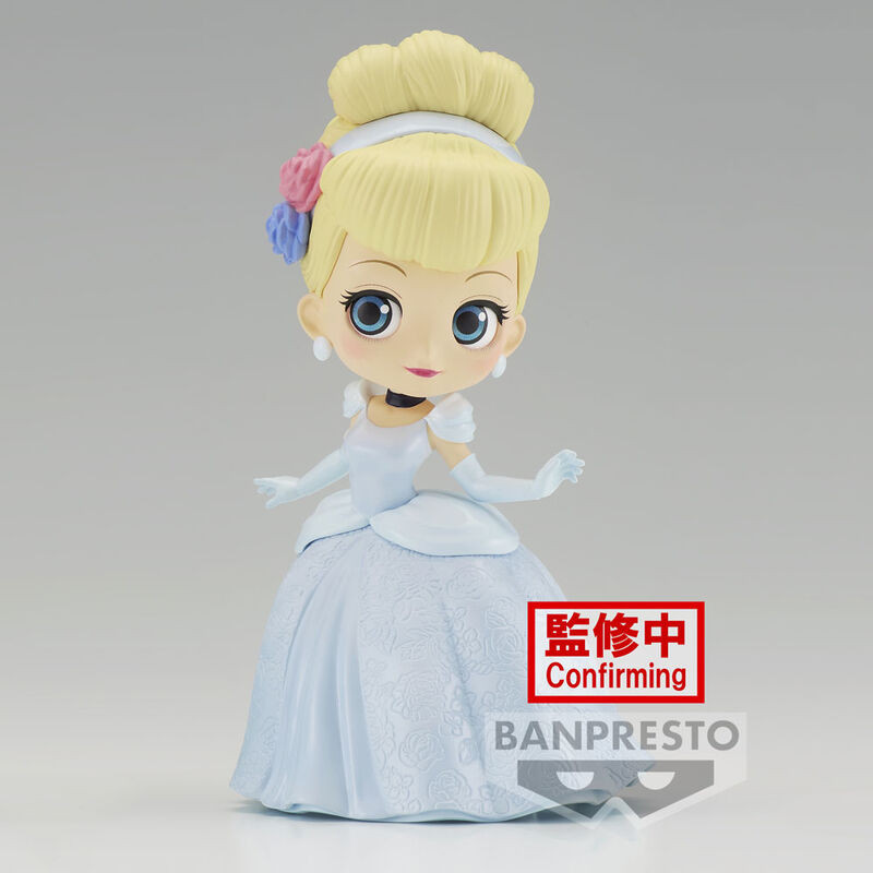 Disney Characters Flower Style Cinderella Ver.B Q posket figure 14cm BANPRESTO - 1
